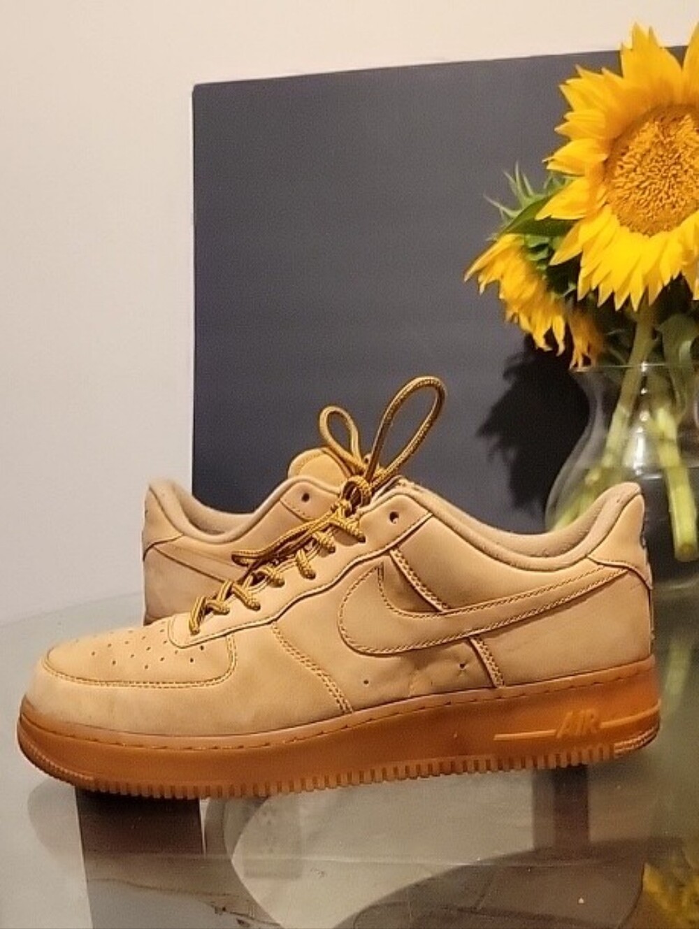 Nike Air Force 1 Low Flax AA4061-200 Size 10 Mens